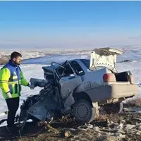 حادثه ترافیکی در شهرستان بهار یک فوتی و یک مصدوم بر جا گذاشت