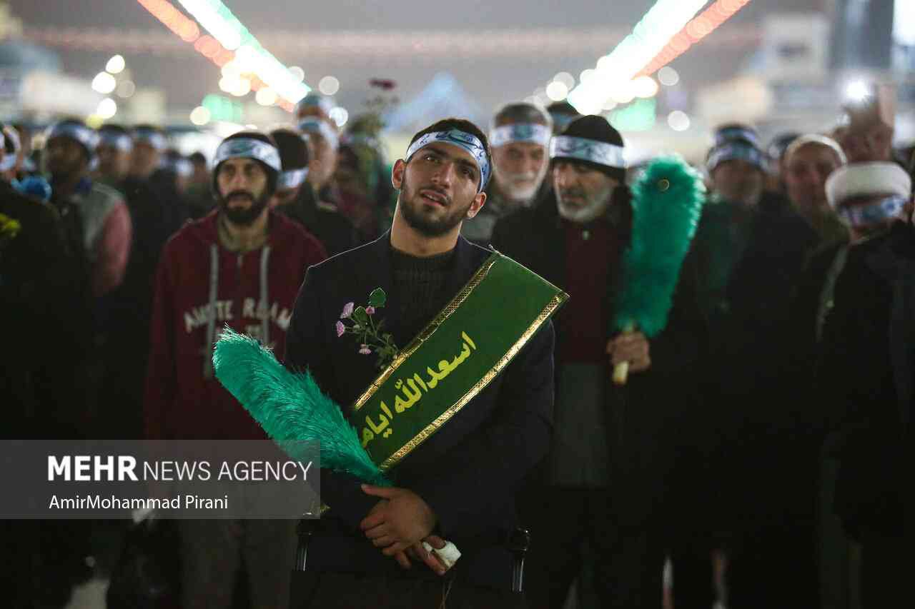 آئین شکرگذاری خادمان مسجد مقدس جمکران