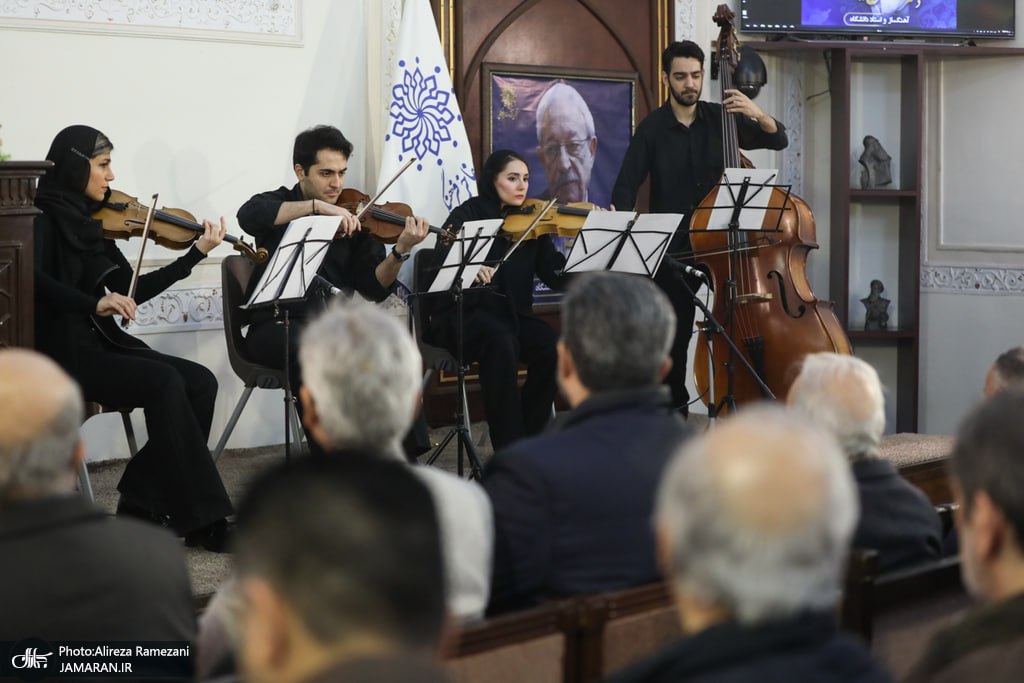 مراسم نکوداشت حسن ریاحی چهره ماندگار موسیقی ایران