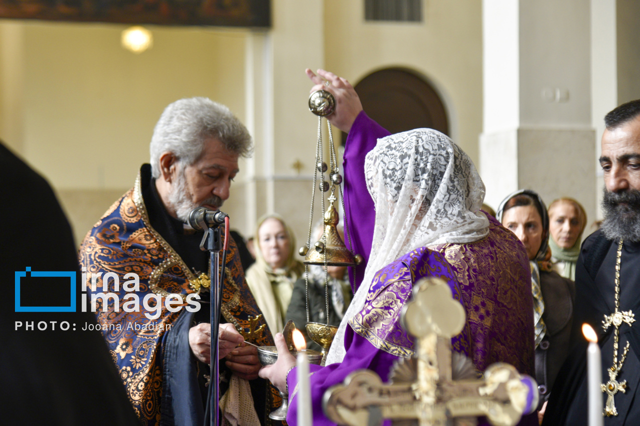 عکس/ مراسم روز سرکیس مقدس در بزرگترین کلیسای تهران