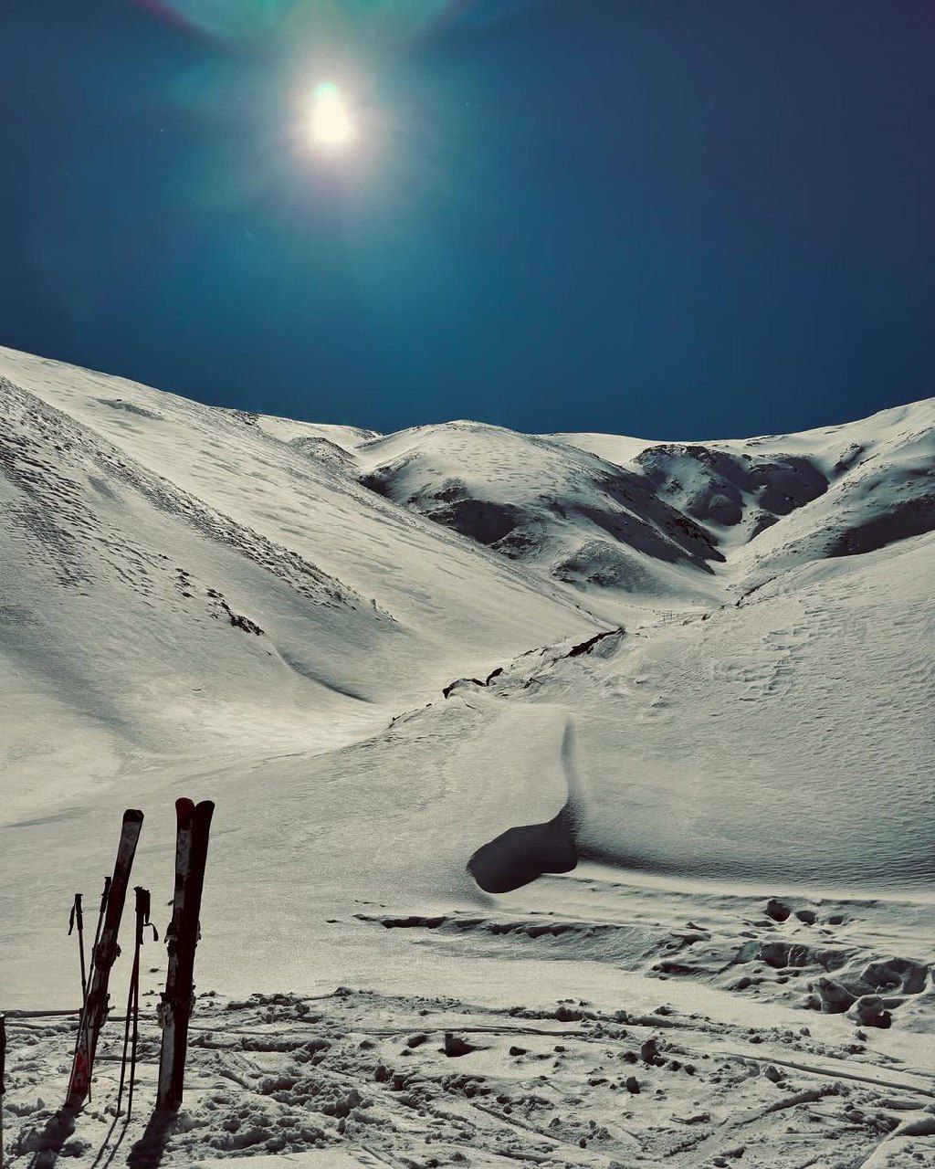  تصاویری زیبا از پیست اسکی شیرباد مشهد 