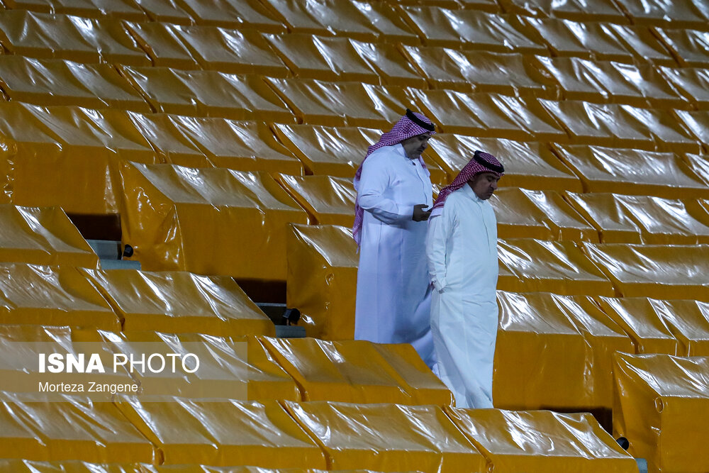 بازدید تیم النصر از ورزشگاه آزادی پیش از دیدار با پرسپولیس