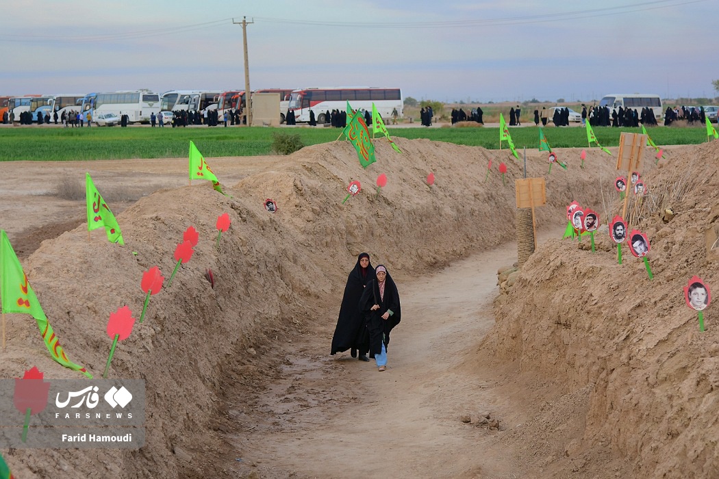 «نهر خَین»، میعادگاه راهیان نور و یاد شهیدان