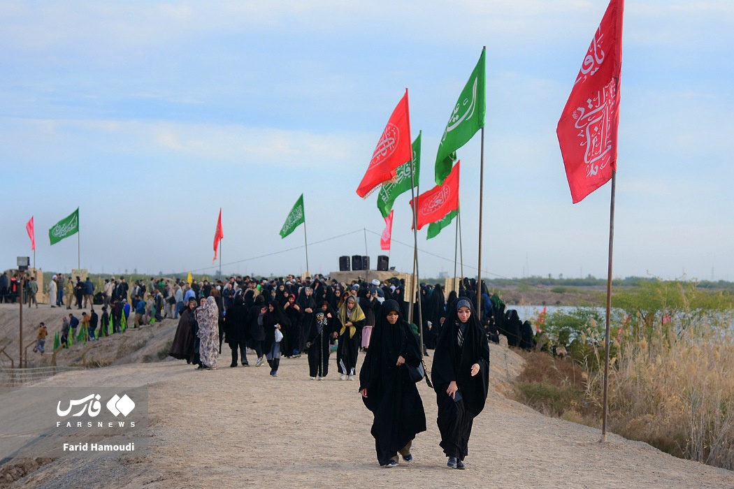 «نهر خَین»، میعادگاه راهیان نور و یاد شهیدان