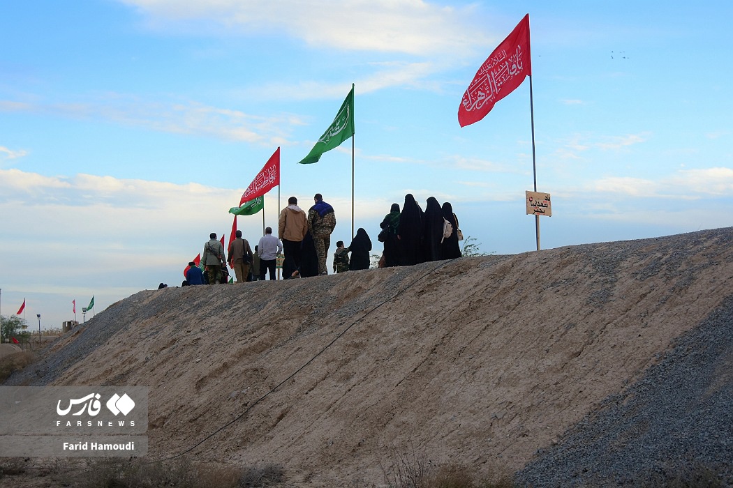 «نهر خَین»، میعادگاه راهیان نور و یاد شهیدان