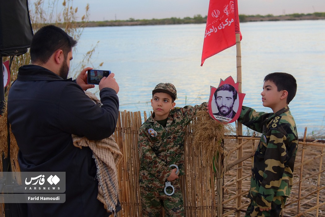 «نهر خَین»، میعادگاه راهیان نور و یاد شهیدان