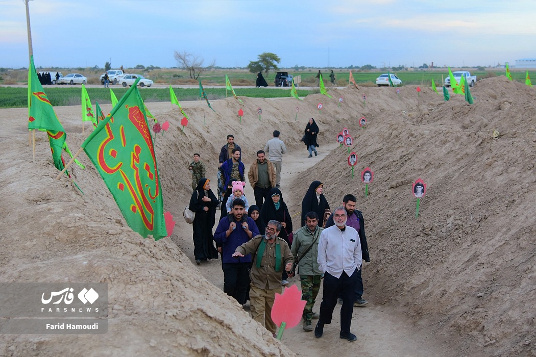 «نهر خَین»، میعادگاه راهیان نور و یاد شهیدان
