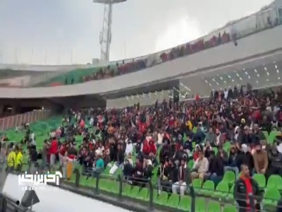 حضور پرشور پرسپولیسی ها در استادیوم آزادی