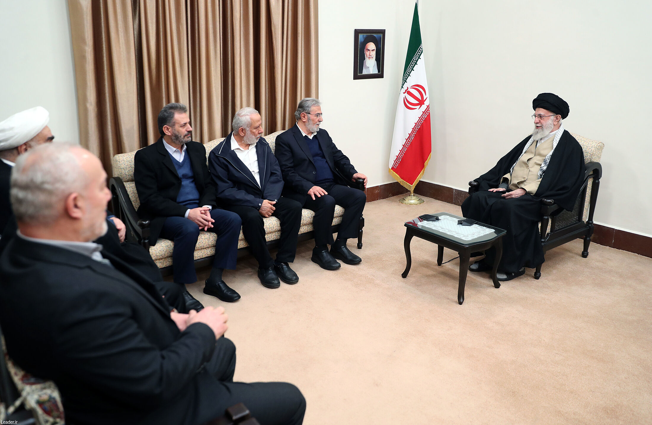عکس/ دیدار دبیرکل جنبش جهاد اسلامی فلسطین با رهبر انقلاب