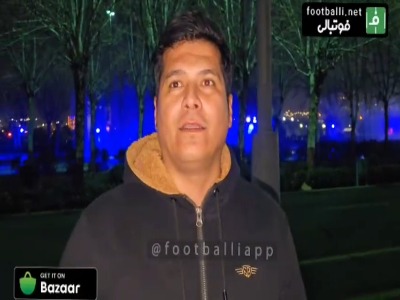 گفت و گو با هواداران پرسپولیس در پایان بازی با النصر