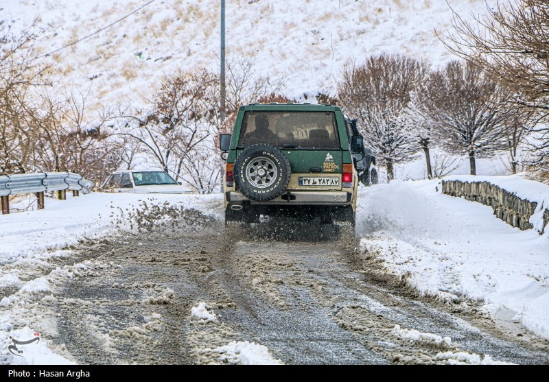 برف و کولاک زنجان را فرا می‌‎گیرد