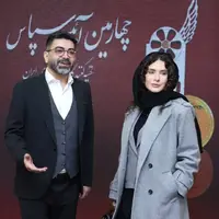 بازیگران معروف خانم و آقا در جشن تهیه‌کنندگان سینما