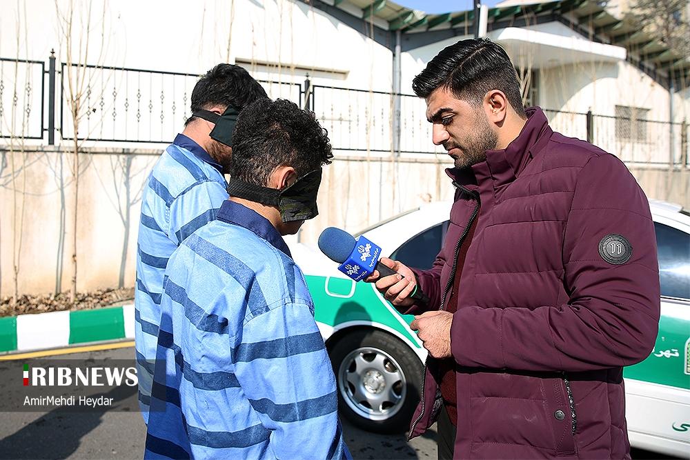 تصاویری از بازداشت متهمان قتل دانشجوی کوی دانشگاه