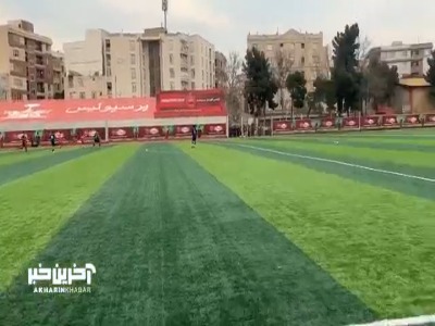 حضور مدیرعامل و اعضای باشگاه پرسپولیس در بازی جوانان پرسپولیس و سایپا