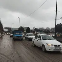 روان‌شدن ترافیک خودروها در باندشمالی بزرگراه گرگان - کردکوی