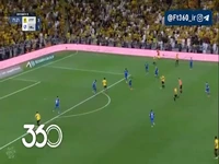 گل مردود بنزما؛ الاتحاد ۳-۱ الهلال