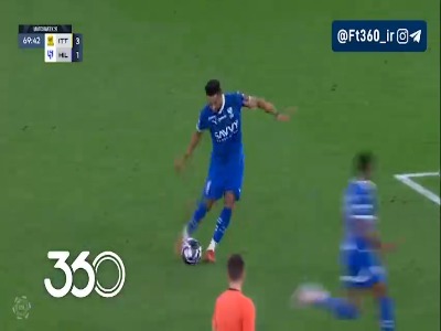 گل مردود حمدان؛ الاتحاد 3-1 الهلال