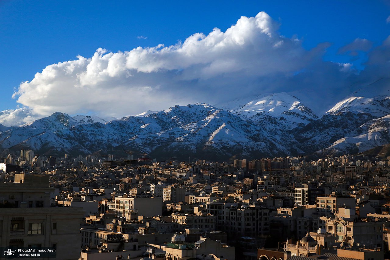   آسمان آبی و بی‌نظیر امروز تهران  