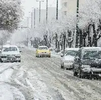 بارش‌ باران و برف در برخی مناطق استان مرکزی