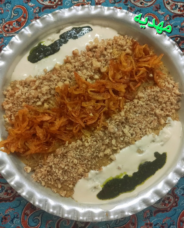 از شما/حلیم بادمجون با گوشت گوسفندی👌🥰😋👇👇