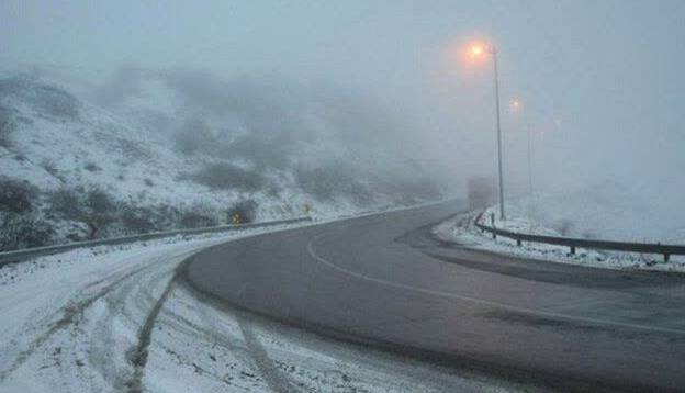 رانندگان خراسان‌شمالی برف و کولاک را جدی بگیرند