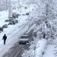 مسدودی گسترده محورهای مازندران به دلیل بارش شدید برف