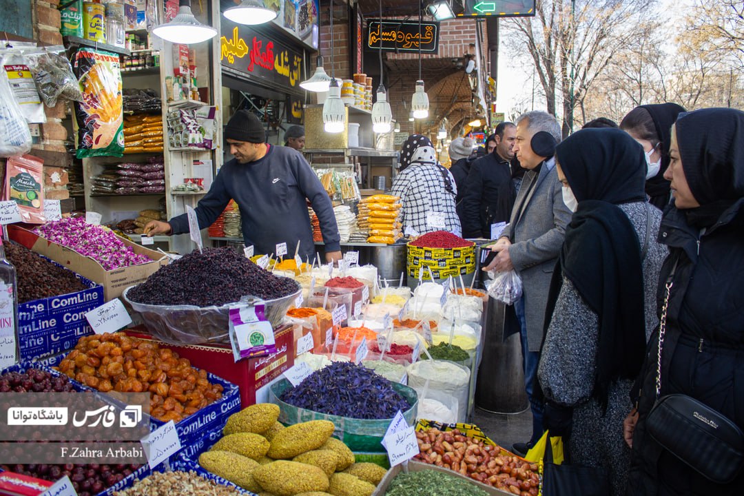 بازار تهران به پیشواز نوروز رفت