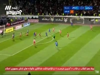 مدافعان پرسپولیس سد راه شوت چشمی