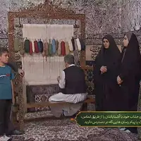 «پناه» در حرم امام رضا (ع)؛ محسن آزادی همراه روزه‌داران لحظات افطار