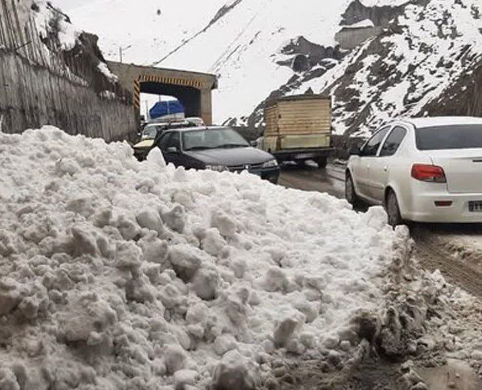  جاده چالوس تا صبح فردا مسدود است