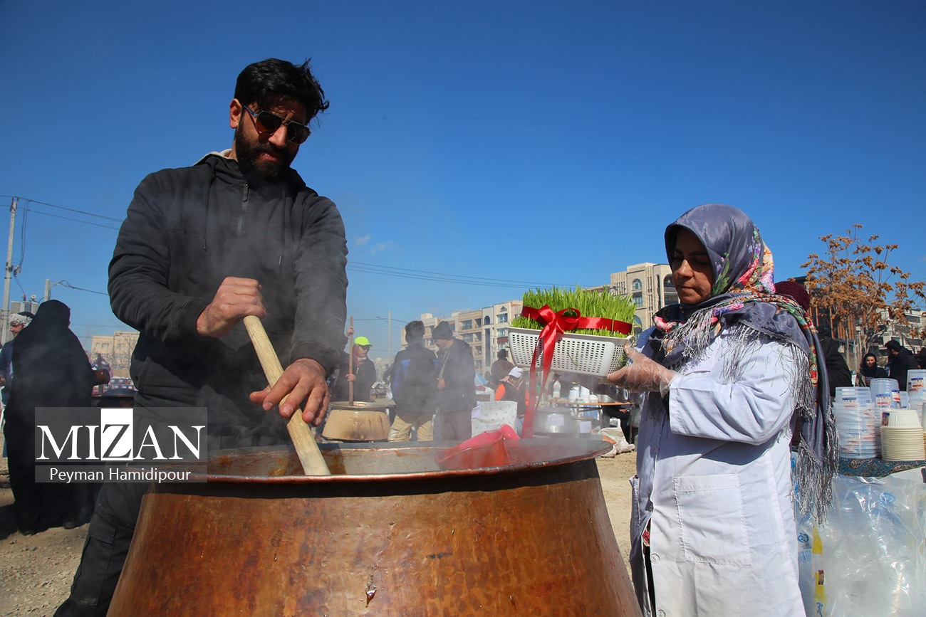 جشنواره سمنوپزان در فرهنگسرای بجنورد