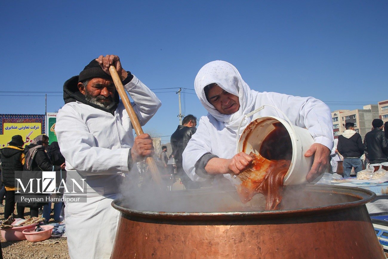 جشنواره سمنوپزان در فرهنگسرای بجنورد