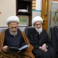 مراسم ترحیم برادر آیت‌الله نوری همدانی برگزار شد