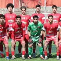 نایب قهرمانی نوجوانان پرسپولیس با برد ۶ گله