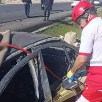 تصادف مرگبار در محور پلدختر - اندیمشک