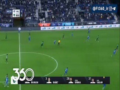 گل اول الاهلی توسط تونی ؛الهلال 0-1 الاهلی