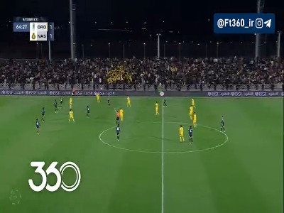 گل دوم العروبه توسط گودمونسون ؛ العروبه 2-1 النصر