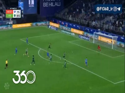 تکل دیدنی ایبانیز؛ الهلال 0-0 الاهلی