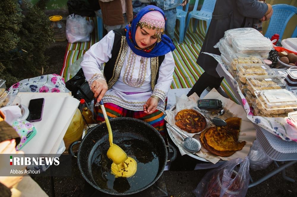 جشنواره ملی رشته خشکار در شهر طاهر گوراب