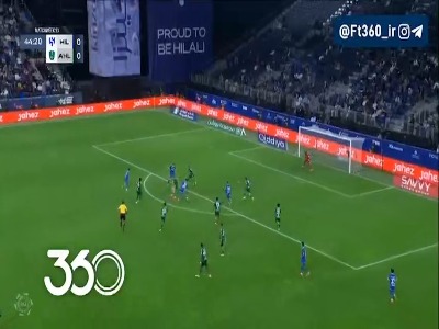 واکنش عالی مندی روی ضربه الدوساری؛ الهلال 0-0 الاهلی