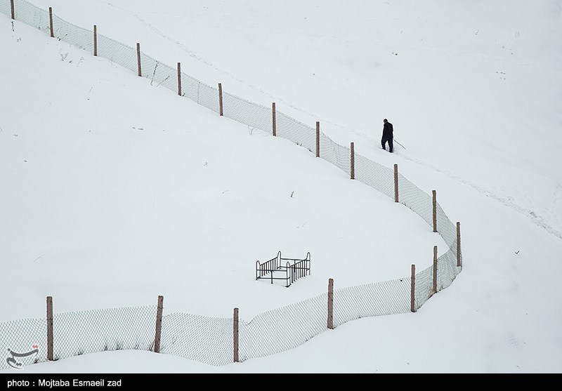 عکس/ طبیعت برفی روستاهای بخش انزل ارومیه