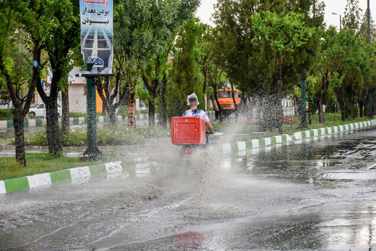 هشدار نارنجیِ بارشی برای اردبیل و گیلان