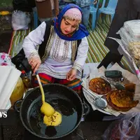 جشنواره ملی رشته و خشکار در شهر طاهر گوراب