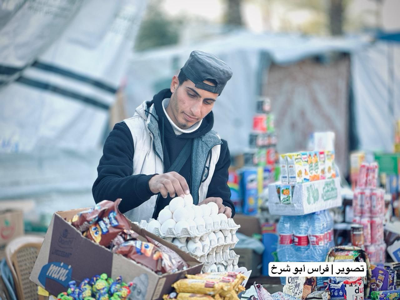  تصاویری از خان یونس در جنوب نوار غزه در اولین روز ماه مبارک رمضان