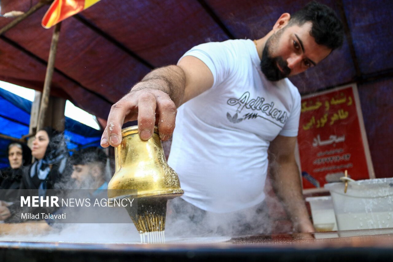 جشنواره ملی رشته و خشکار طاهرگوراب صومعه‌سرا