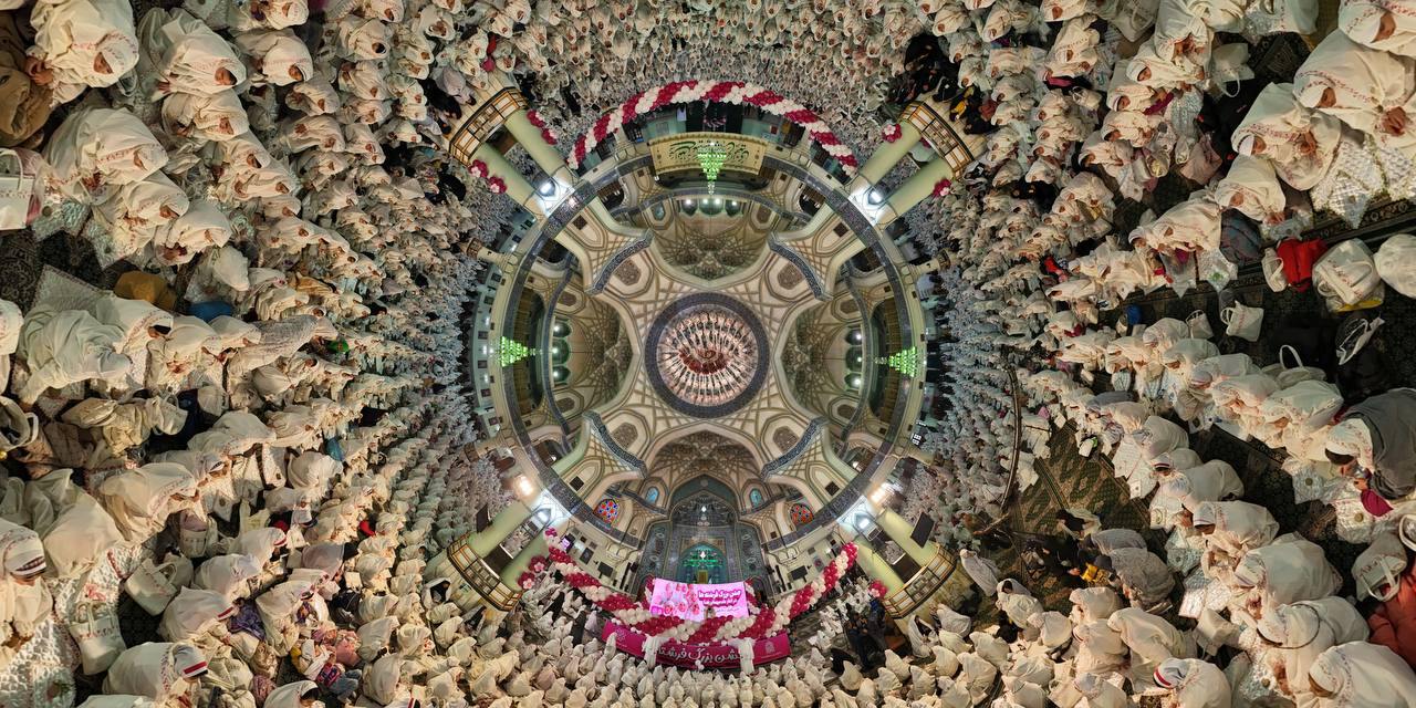 جشن تکلیف باشکوه ۴ هزار فرشته در حرم حضرت عبدالعظیم حسنی(ع)