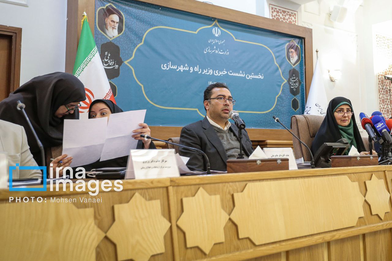 نشست خبری وزیر راه و شهرسازی