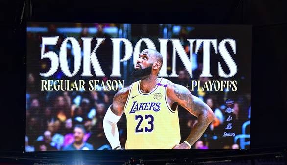 اولین بازیکن ۵۰ هزار امتیازی NBA