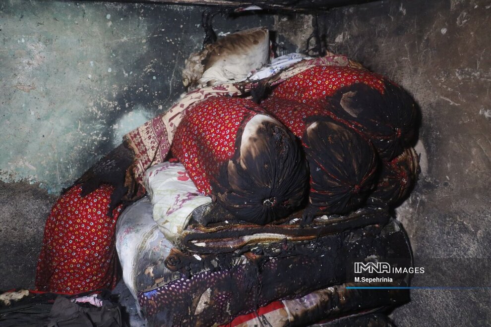 انفجار مواد محترقه در انبار منزل مسکونی