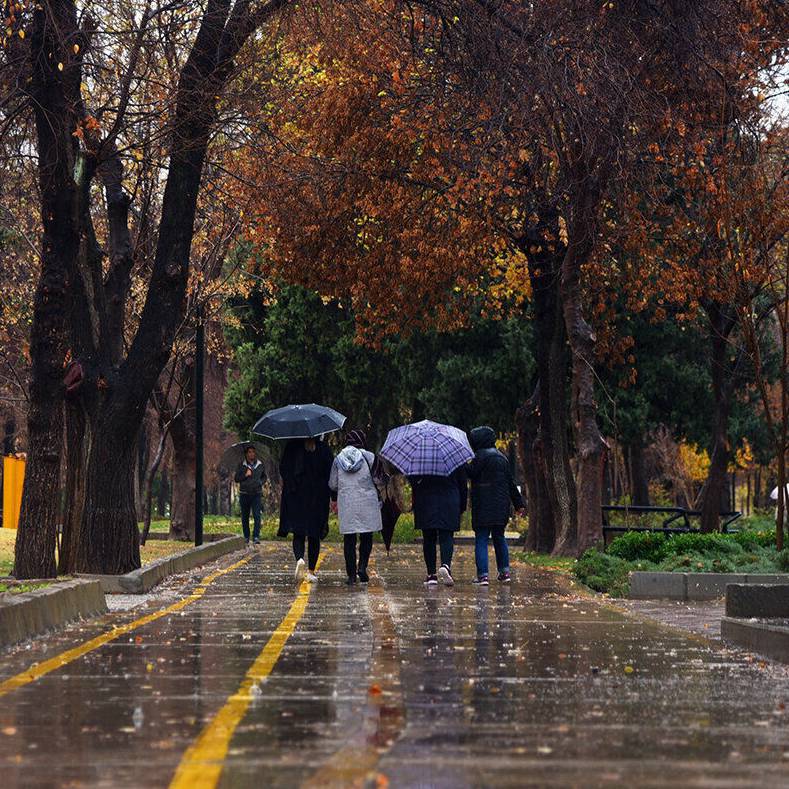 بارندگی قزوین را فرا می‌گیرد